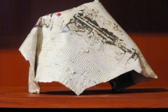 Ceramic Newspaper