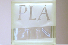 Plato-Sandblasted-glass